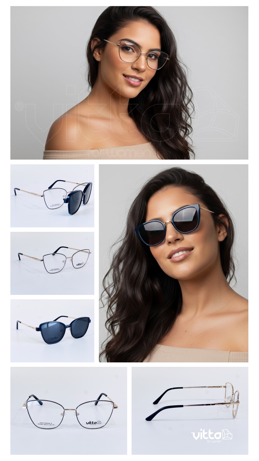 Armação Unissex Vitta: Charme Retrô e Design Pantos