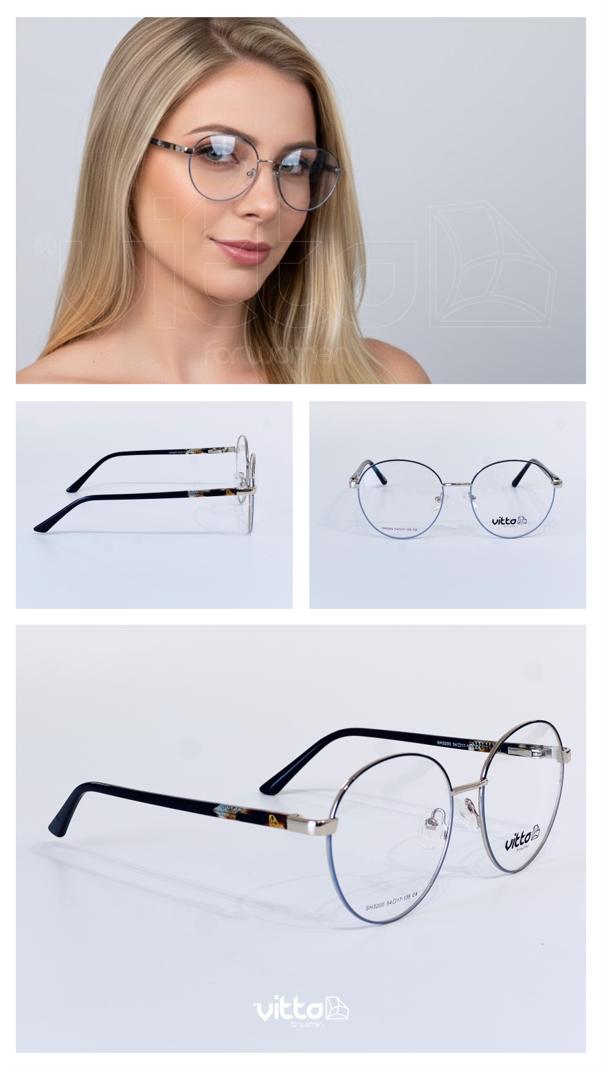 Armação Feminina Vitta Square Moderno: Elegância Atemporal