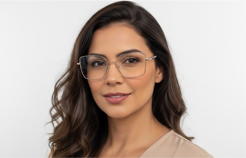 Armação Vitta Geométrica Feminina com Versatilidade 1