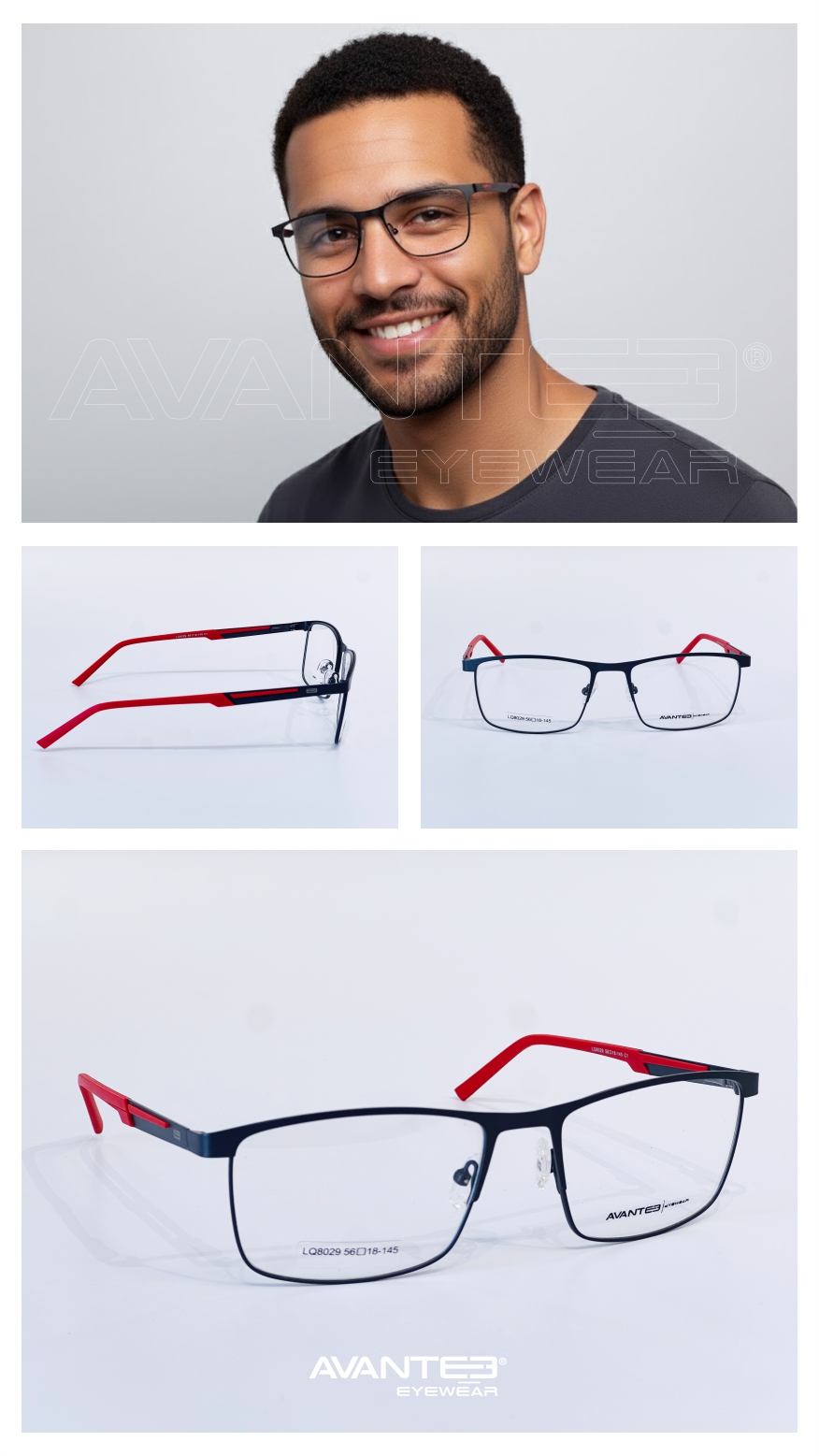 Armação Avantee Masculina: Design Moderno e Conforto Total