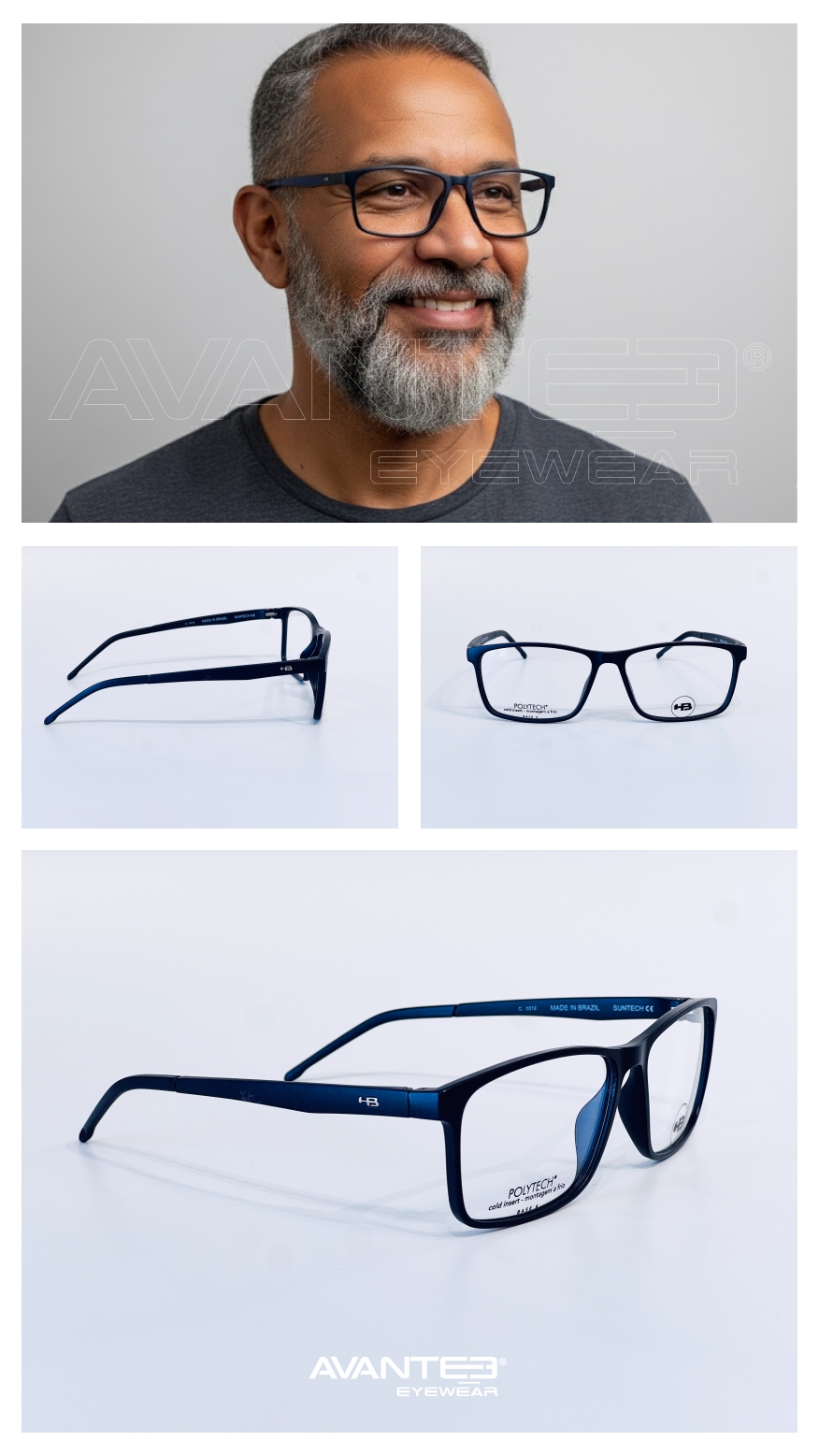 Armação HB Masculina: Performance e Conforto Moderno