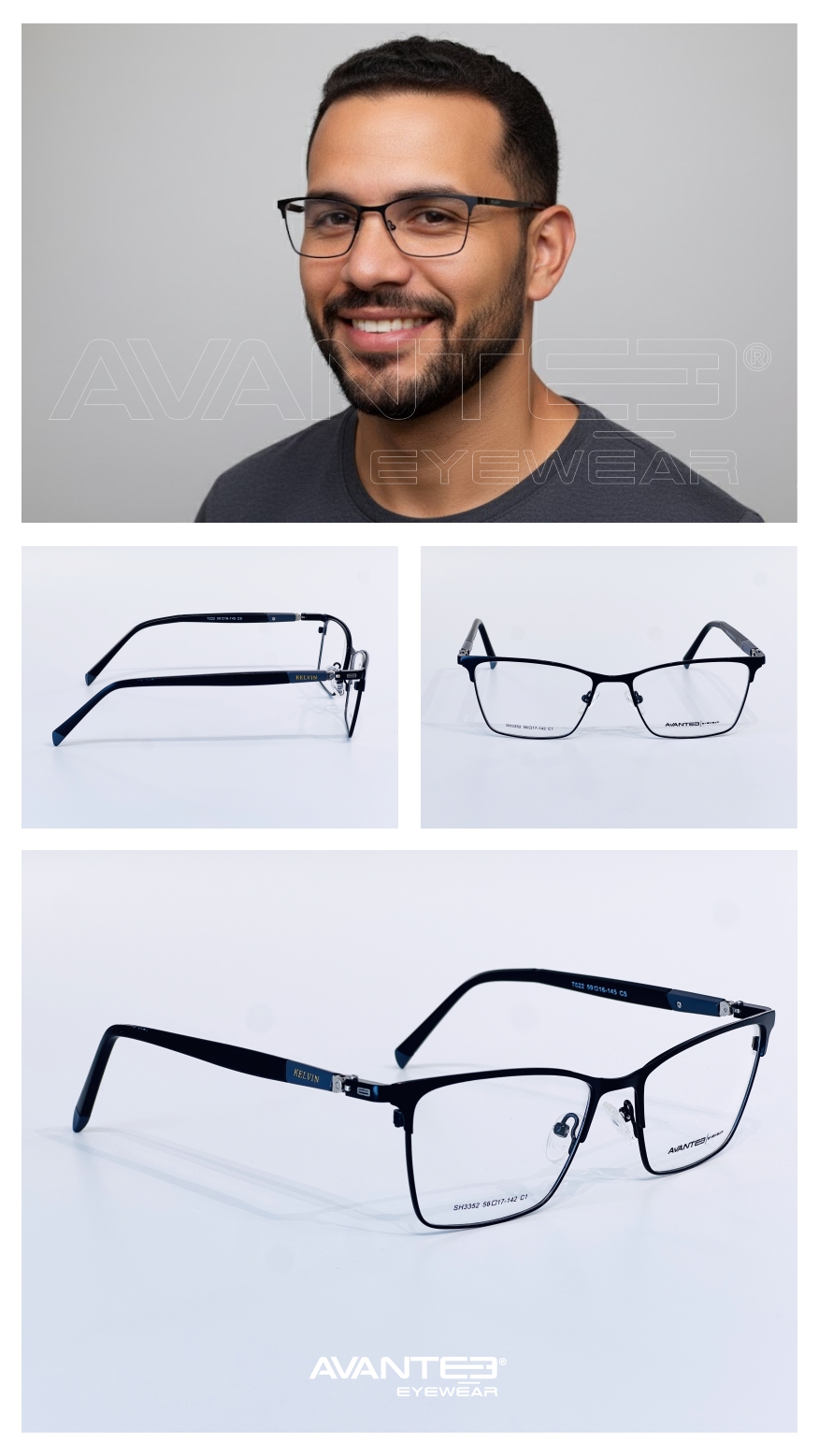 Armação Masculina Avantee Executiva: Elegância e Design