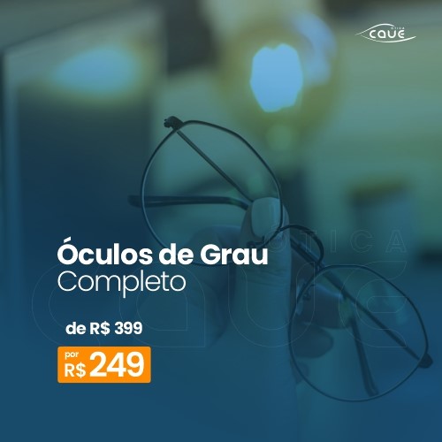 Lentes com Grau por R$ 189
