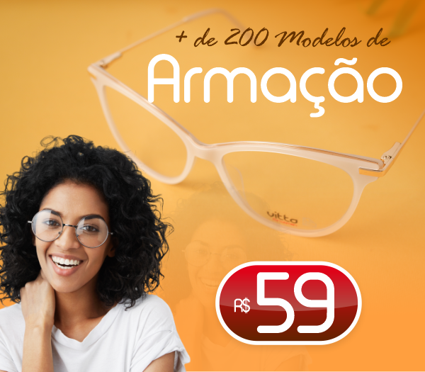 Ótica Itaim Paulista | Promoção Óticas Cauê | Mais de 200 Modelos de Armação por R$ 59